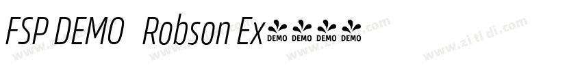 FSP DEMO   Robson Ex字体转换